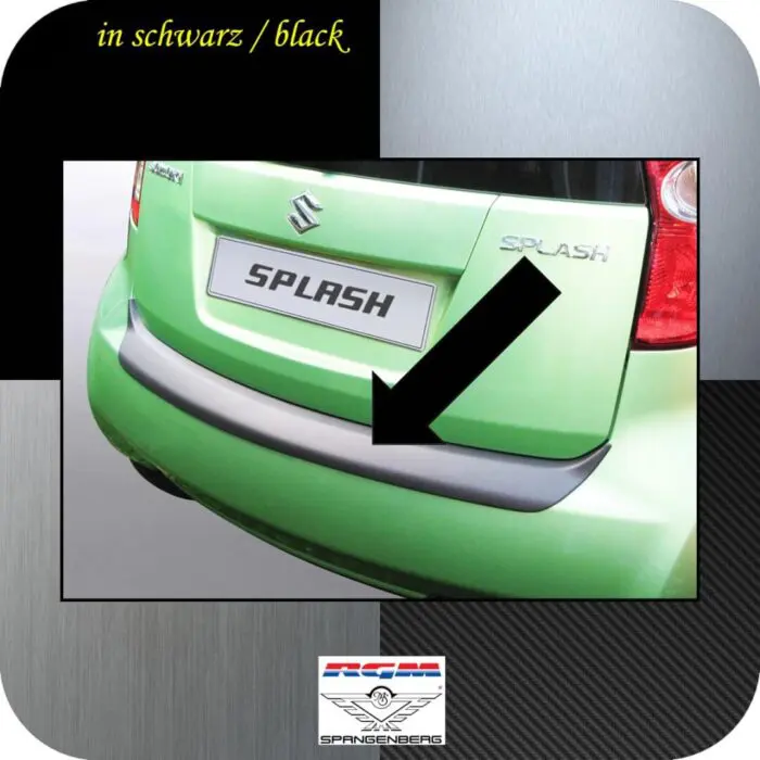 Ladekant sort - Suzuki Splash 5dørs