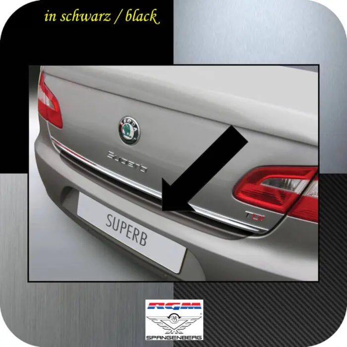 Ladekant sort - Skoda Superb 08-13