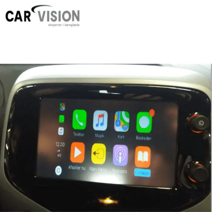 CarPlay universelt med SiRi og remote