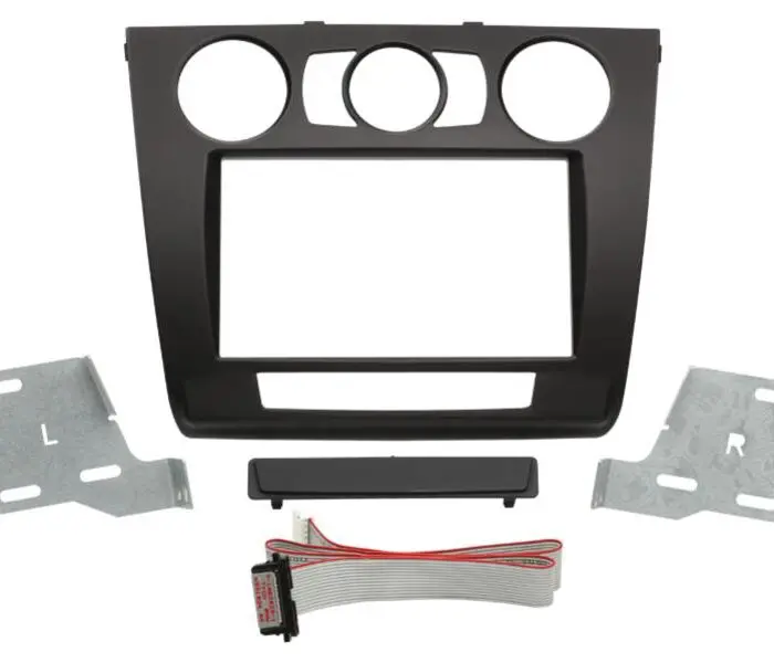 2 Din monterings ramme BMW 1 Series with Manual A/