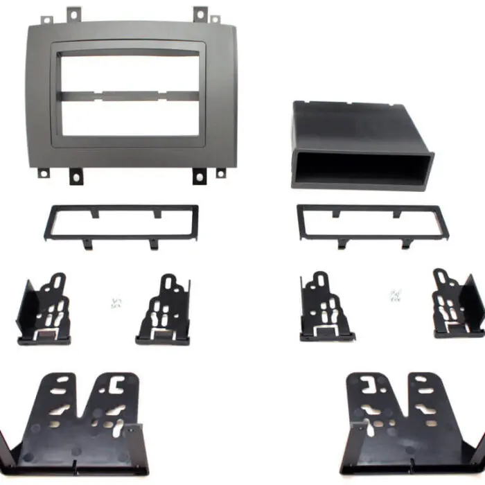 2 Din monterings ramme Cadillac CTS 2003> Grey