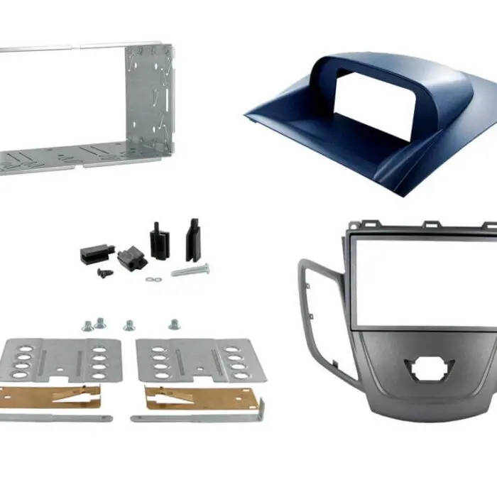 2 Din monterings ramme Ford Fiesta Blue Display