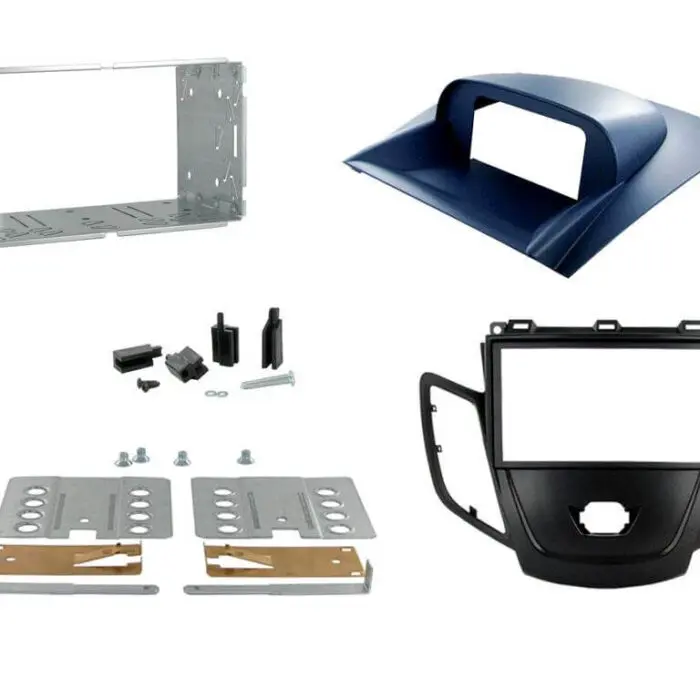 2 Din monterings ramme Ford Fiesta Blue Display