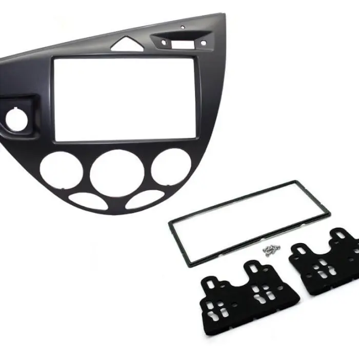 2 Din monterings ramme Ford Focus 99-05 Graphite