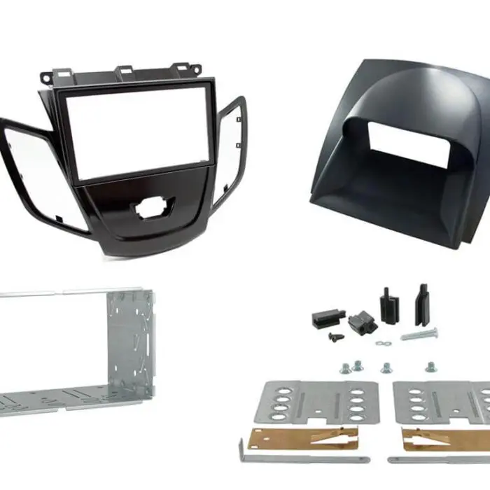 CT23FD43 2 DIN Radioramme Ford Fiesta >2012 Piano Black
