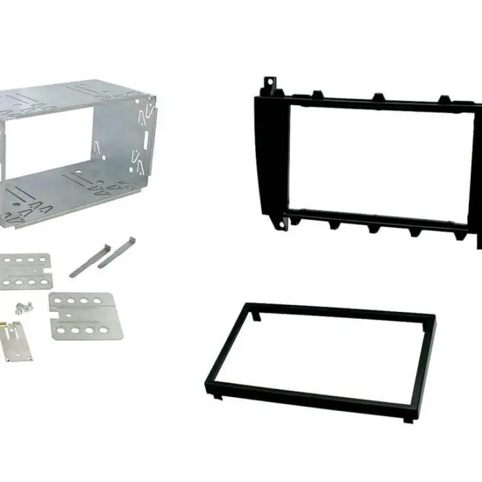 2 Din monterings ramme Mercedes C Class W203 04-07
