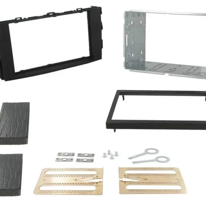 2 Din monterings ramme Toyota Auris 2007 - 2013