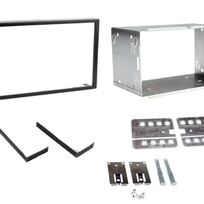 2 Din monterings ramme Universal 100mm Fitting Kit
