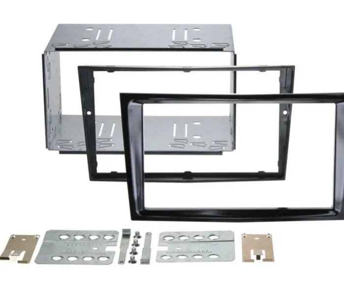 CT23VX05 2-DIN Monteringsramme - Opel Corsa >2006 Piano sort