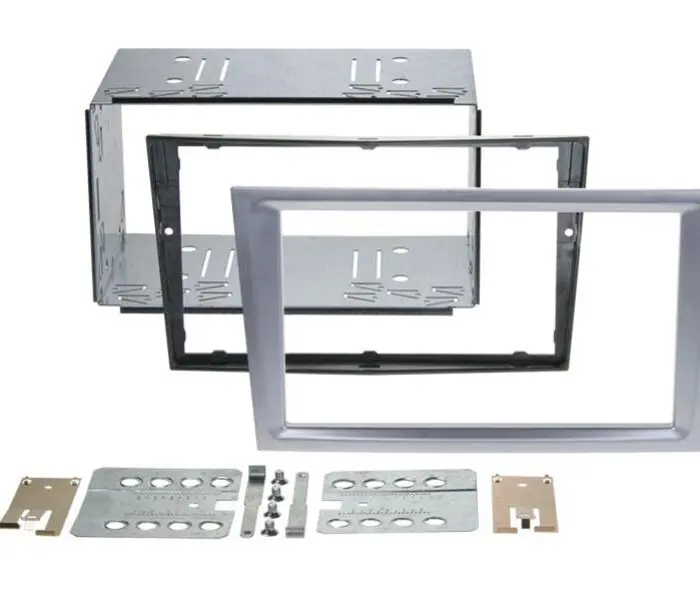 Radio ramme Opel Vectra C sølv