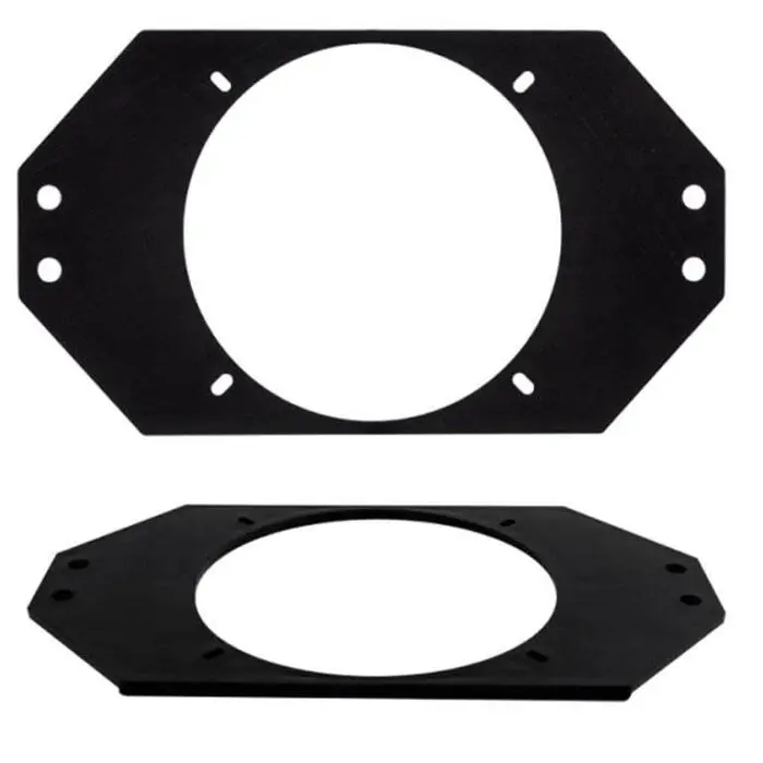 Højt. Adapt. Jeep Wrangler 97-06 4" Plate