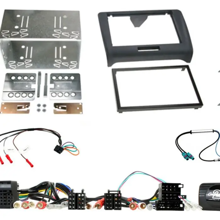 2 Din Audi TT 2006> Monterings kit