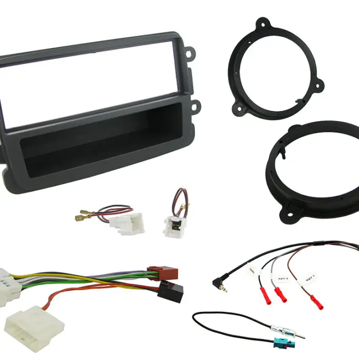 2 Din Dacia Single Din Dokker, Dusty Monterings ki