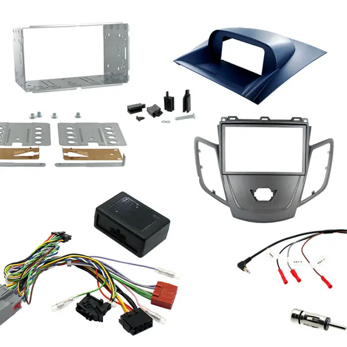 2 Din Ford Fiesta 08-10 Graphite Monterings kit