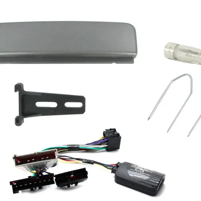 1 Din Ford Analogue Silver 1 Din Monterings kit