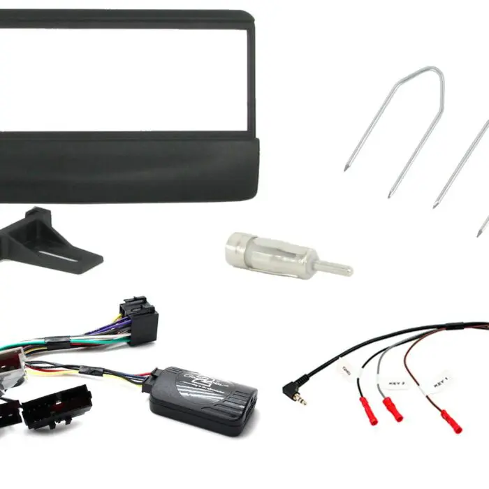 1 Din Escort, Transit, Orion -Black Monterings kit