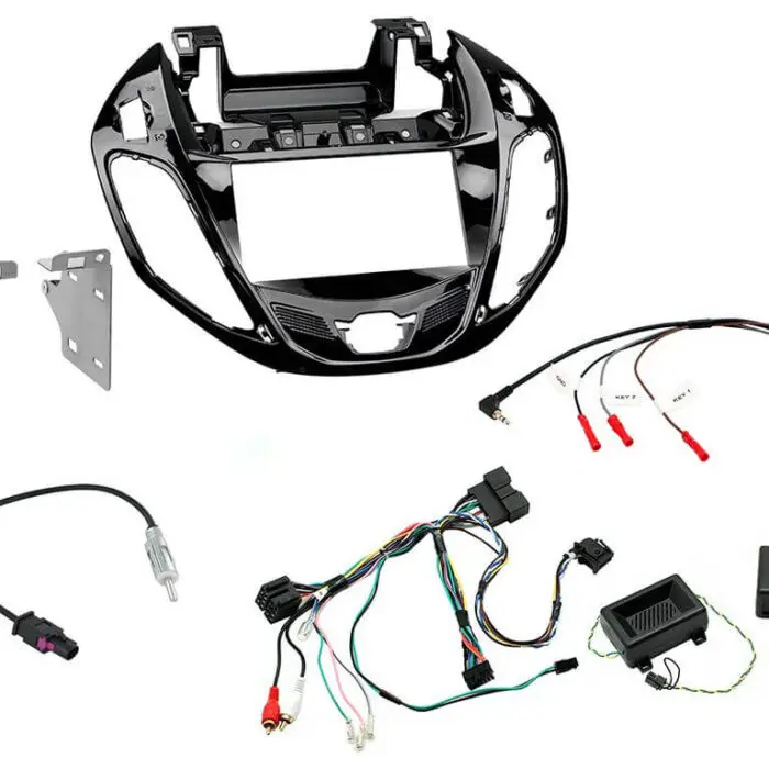 2 Din Ford B-Max 2012> Piano Black Monterings kit