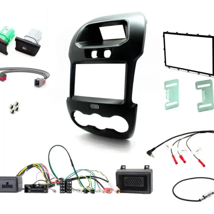 2 Din Ford Ranger 2012> Monterings kit
