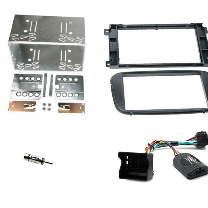 2 Din Ford Focus/Mondeo 07> - Black Monterings kit