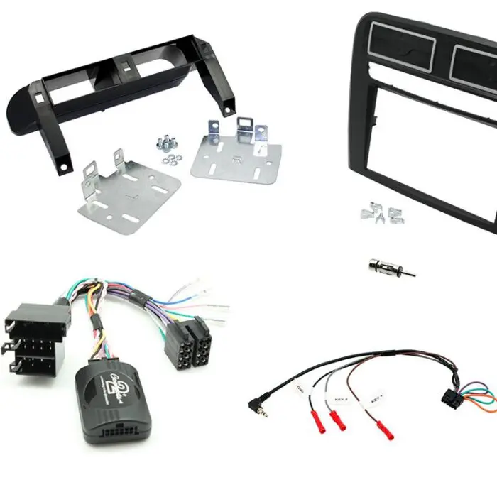 2 Din FIAT Grande Punto Black 2005-2009 Monterings