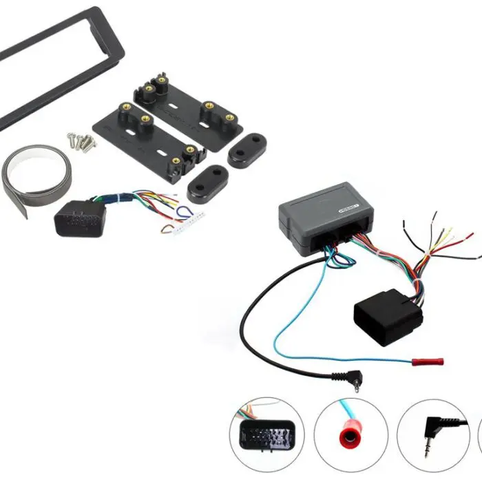 1 Din Harley Davidson 1996-2014 Monterings kit