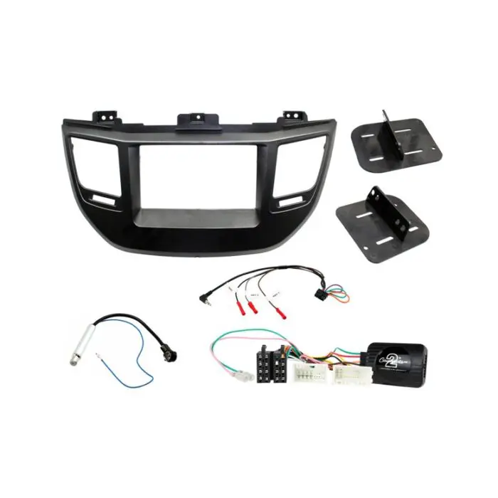 2 Din Hyundai Tucson 2015> Black Fascia Monterings