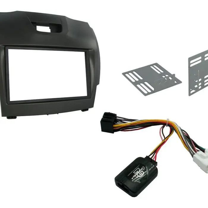 2 Din Isuzu D-Max 2012> - Grey Monterings kit