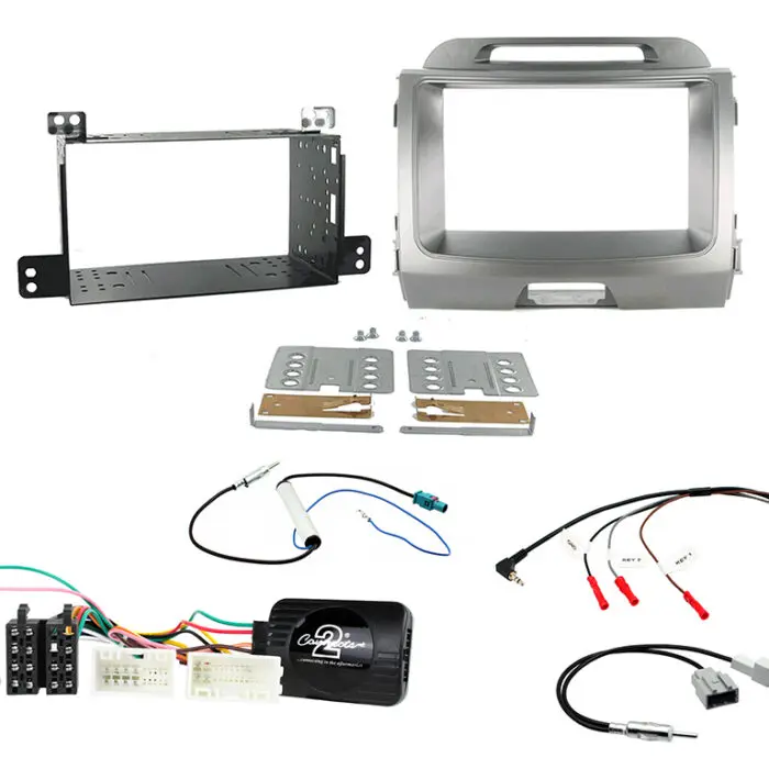 2 Din Kia Sportage Non Amp - Mobis Monterings kit