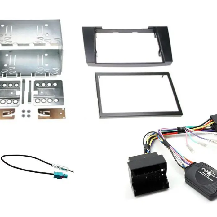 2 Din Mercedes Benz CLS 2005 - 2010 Monterings kit