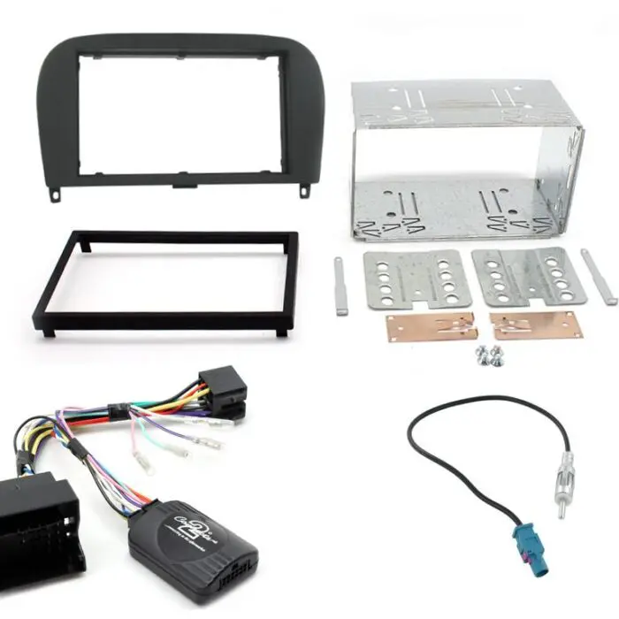 2 Din Mercedes SL R230 04> <14 Monterings kit