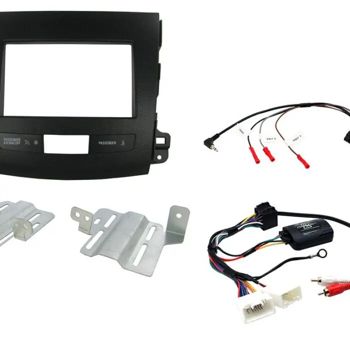 2 Din Mitsubishi Outlander 07 - 13 Monterings kit