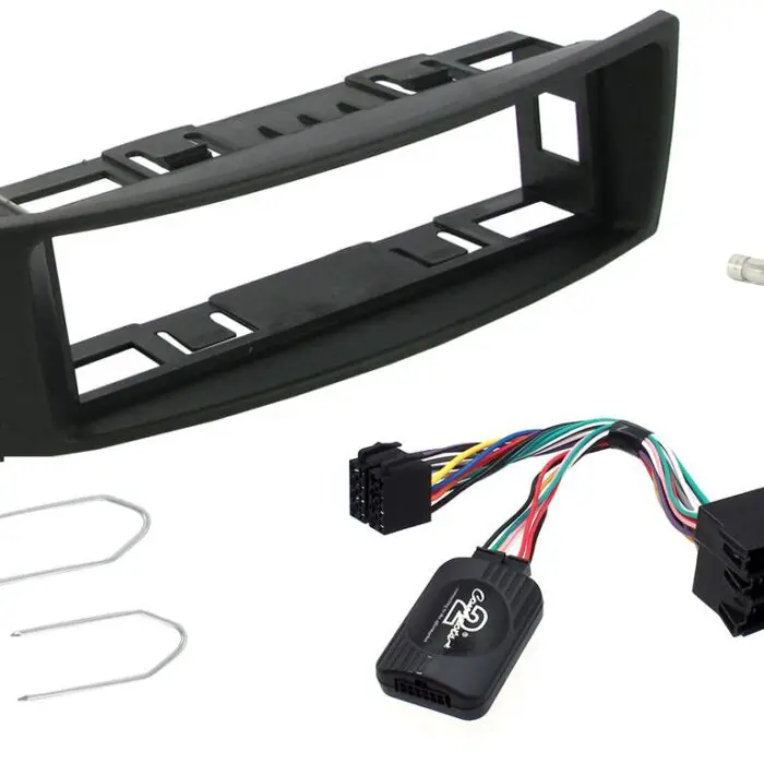 1 Din Renault Megane 1 Din Black Monterings kit