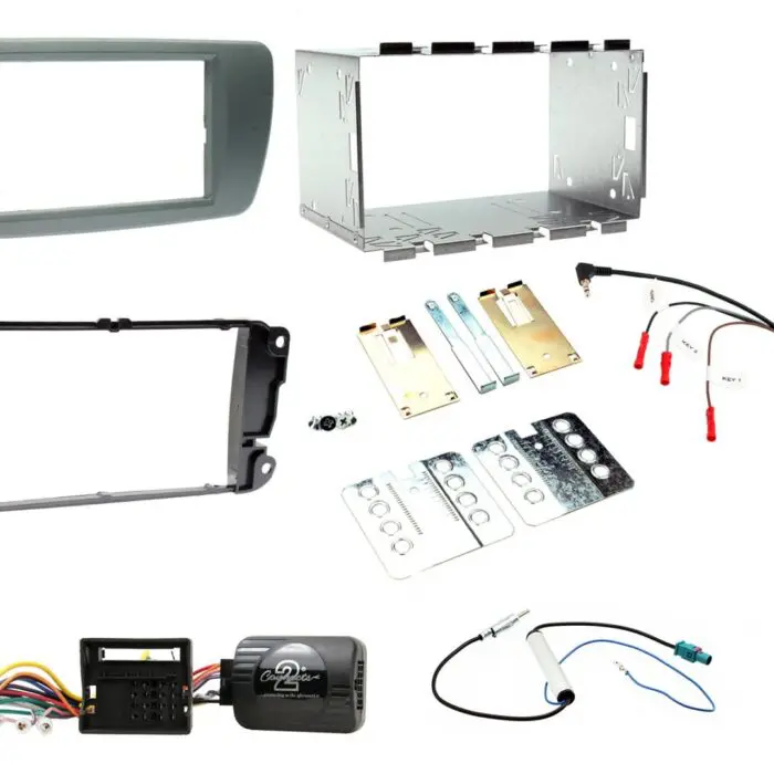 2 Din Seat Ibiza 08> Nite Black Monterings kit