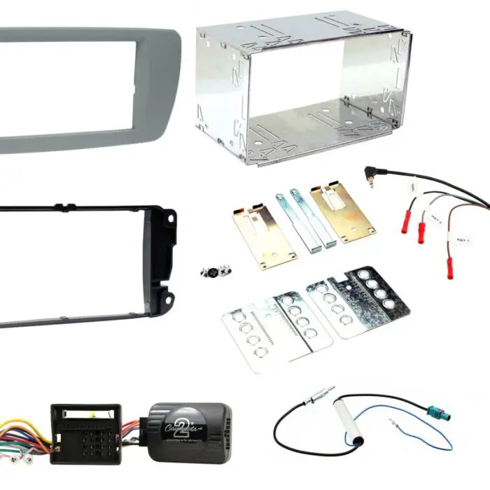 2 Din Seat Ibiza 08> Conemara Grey Monterings kit