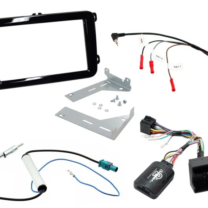 2 Din Volkswagen EOS, Tiguan, Golf  Monterings kit