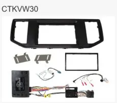 2 Din VW Crafter, California, MAN TGE monteringskit navi & Carplay