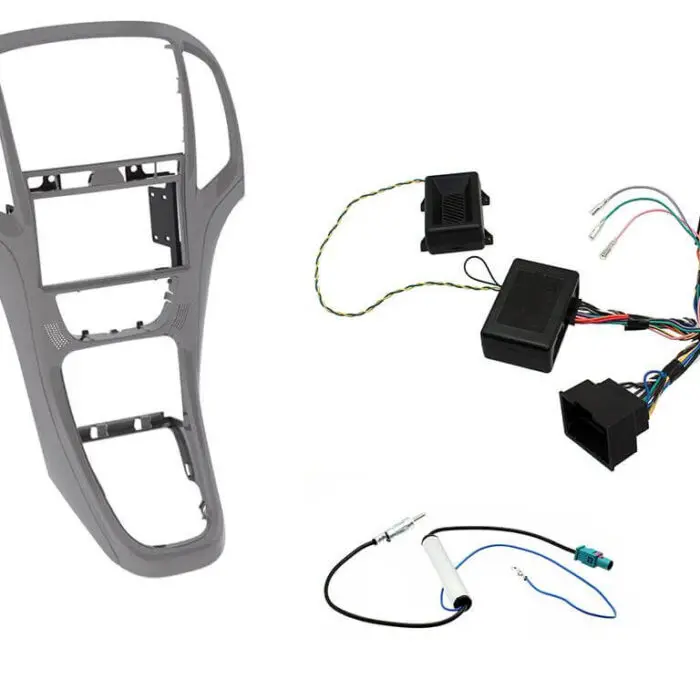 2 Din Opel Astra Kit Titan Grey Monterings kit