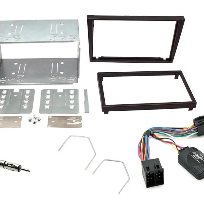 2 Din Opel Analogue Black Monterings kit