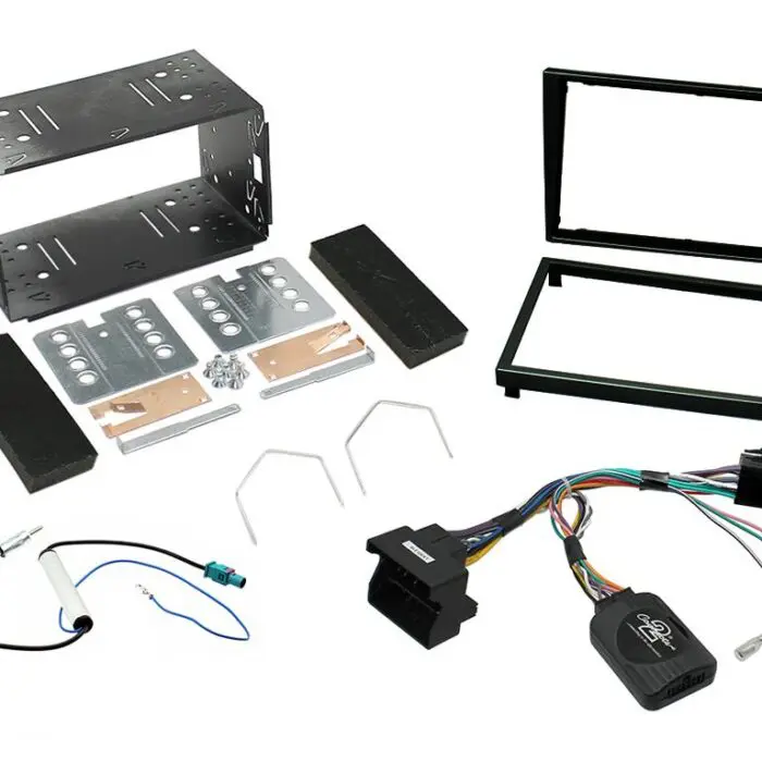 2 Din Opel CAN Black Monterings kit