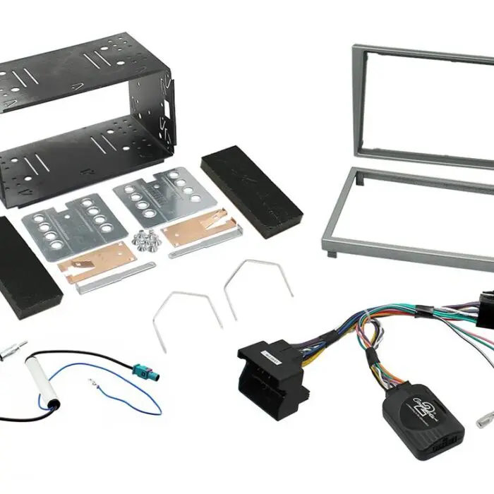 2 Din Opel CAN Silver Monterings kit