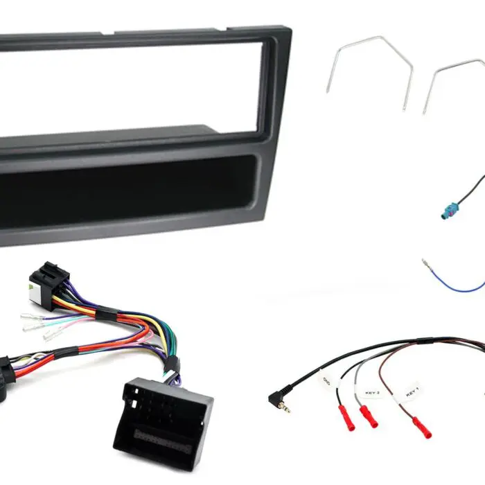 1 Din Opel CAN Black 1 Din Monterings kit
