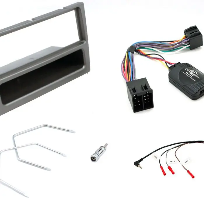 1 Din Opel Analogue 1 Din Gunmet Monterings kit