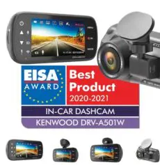 Kenwood DRV-A501W Wide Quad HD Dash cam kørselsoptager