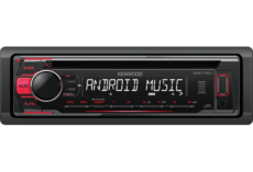 Kenwood KDC-130UR - Radio m. CD & USB - Rødt lys