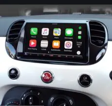 Apple Carplay til Fiat 500 + Android Auto