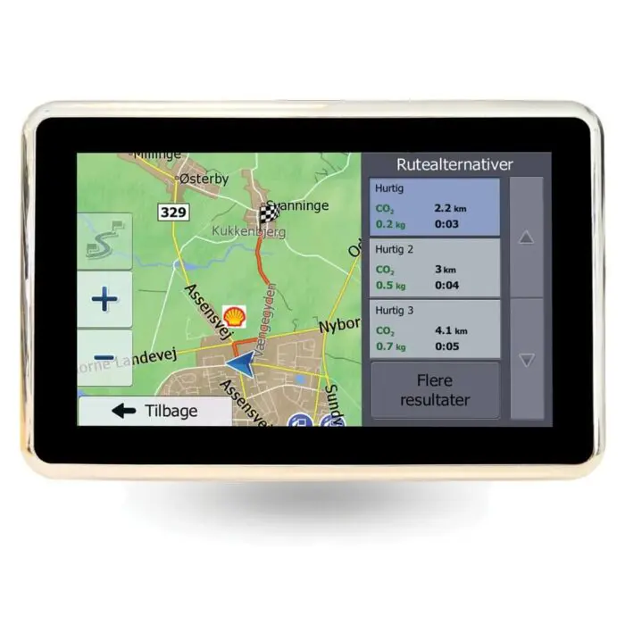 "Navigation 4,3" 12mdr garanti