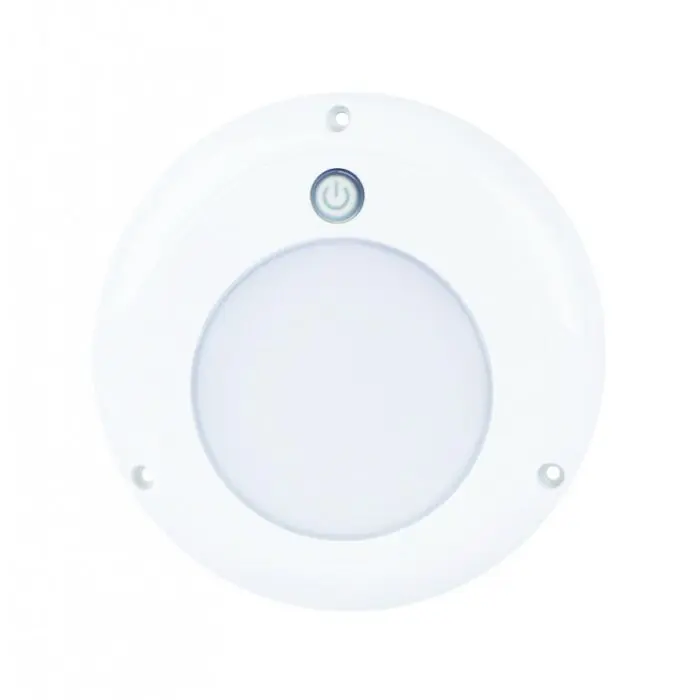 LED lille rund interiør lampe med touch kontakt Ø130mm