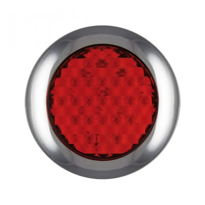 LED 145mm rund kombinationsbaglygte