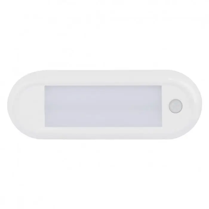 LED oval interiør lampe med PIR sensor