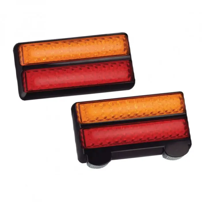 LED båd trailer lygtesæt med nummerpladelys